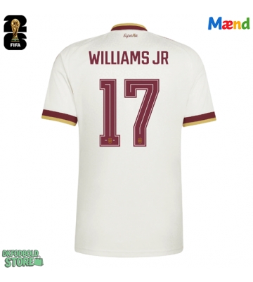 Spanien Nico Williams #17 Replika Udebanetrøje VM 2026 Kortærmet